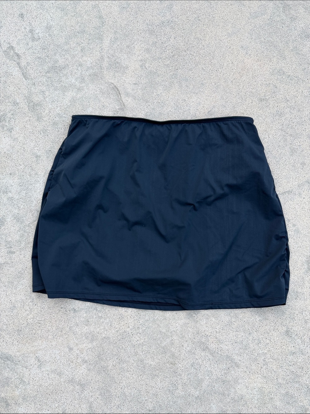ASSETS by Sara Blakely Black Casual Swim Skort Women's Size XL
